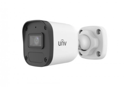 Uniview UNV IPC2122LB-AF28-E 2.8MM Lens 2MP 1080P H265+ Dahili Mikrofonlu Sesli Poeli IP Bullet Kamera